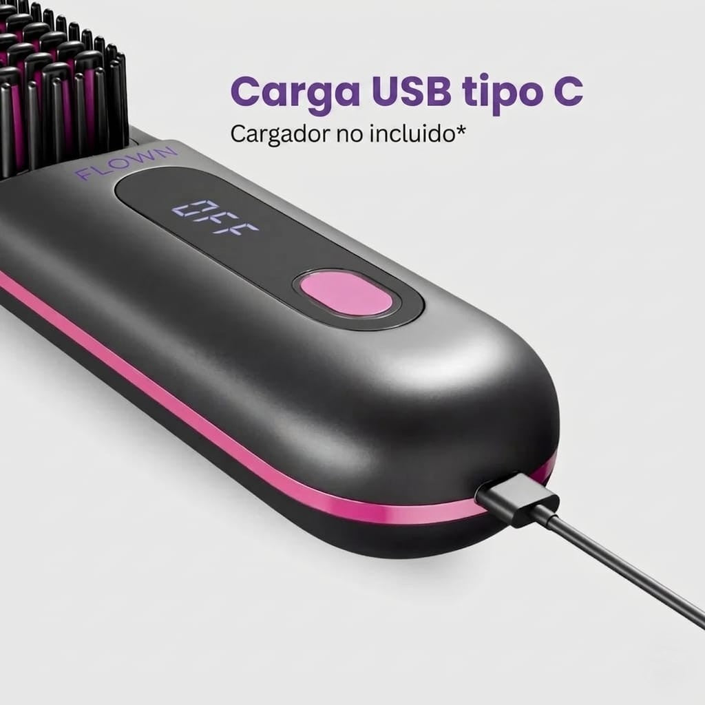 Movena GoBrush PRO™ — Cepillo Alisador Portátil