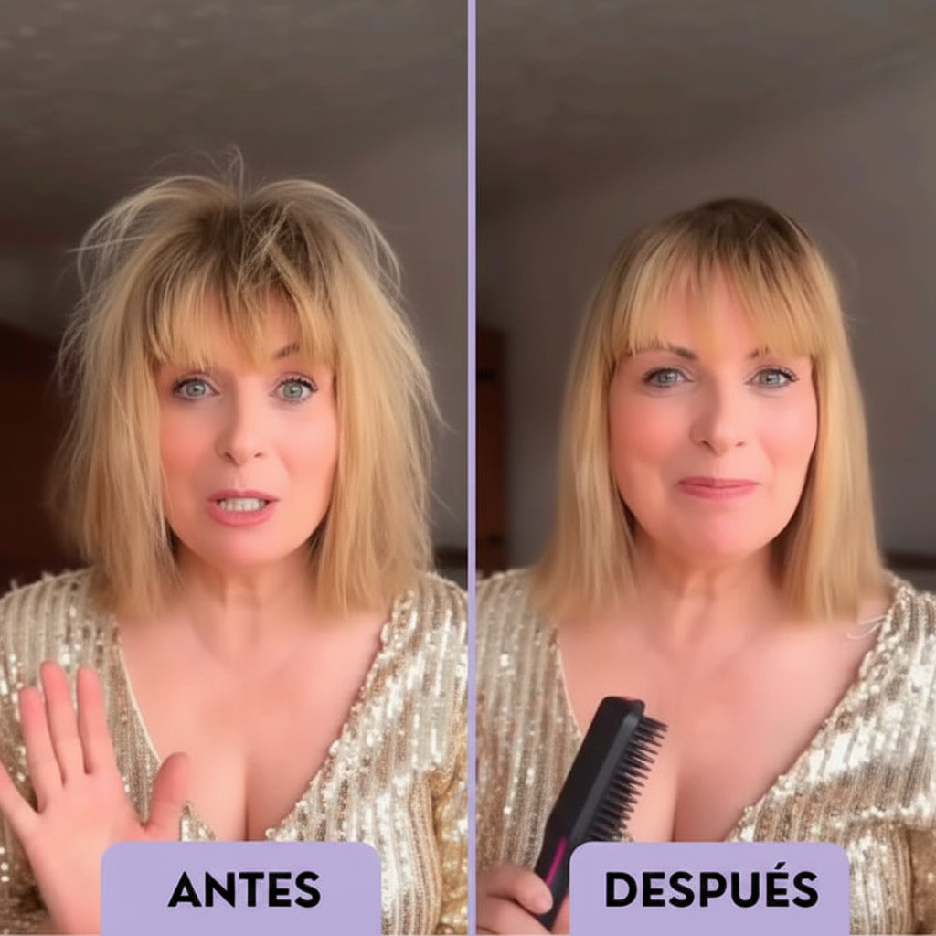 Movena GoBrush PRO™ — Cepillo Alisador Portátil